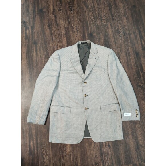 Pal Zileri Gentleman Silk/Wool Sport Coat Blazer Jacket 56R